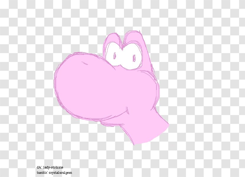 Nose Pink M Elephantidae Clip Art - Heart - Lady Transparent PNG