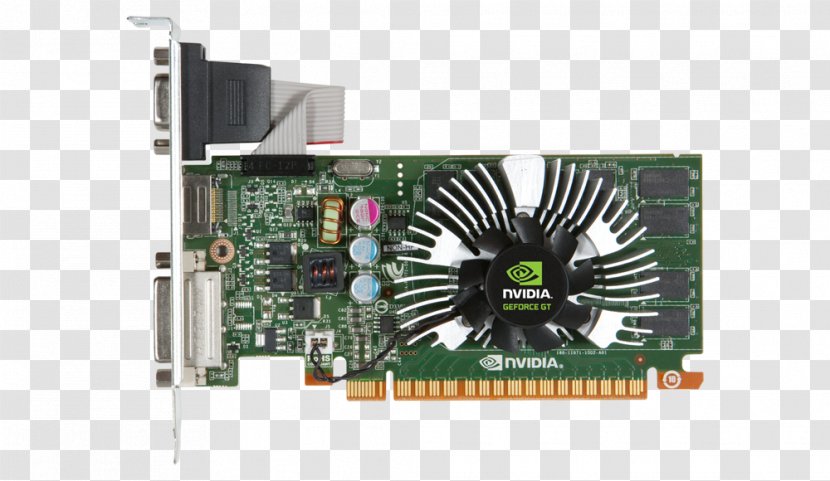 Graphics Cards & Video Adapters NVIDIA GeForce GT 710 GDDR5 SDRAM PCI Express - Card - Nvidia Transparent PNG