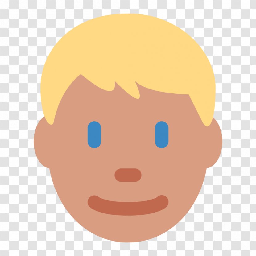 Emoji Hair Loss Human Skin Color Blond - Emotion Transparent PNG