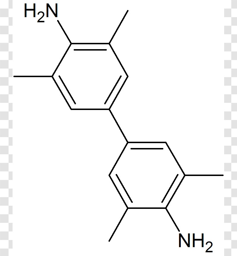 3,3',5,5'-Tetramethylbenzidine Horseradish Peroxidase Immunohistochemistry Biphenyl - Methyl Group - Formule 1 Transparent PNG