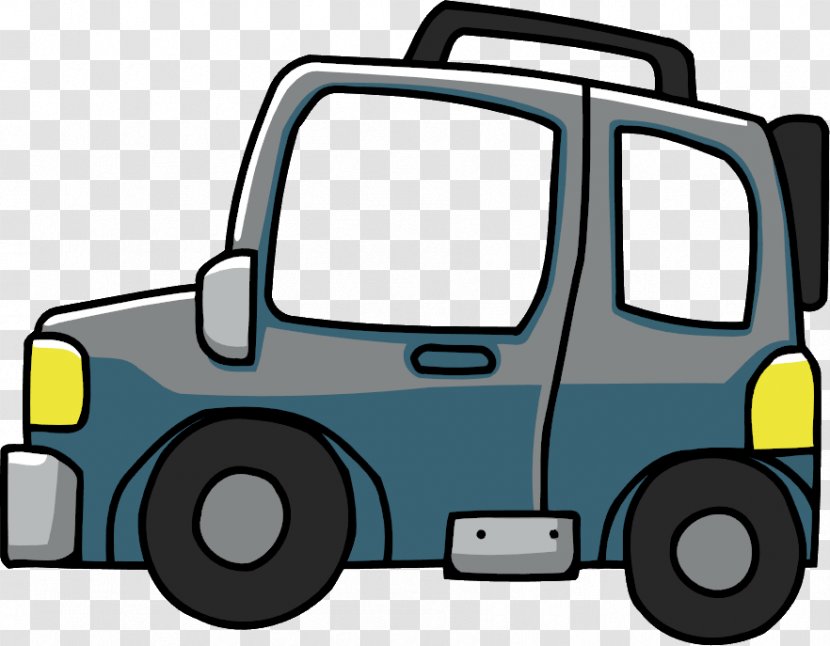 Car Scribblenauts Unlimited Vehicle Super - Tow Truck - Cartoon Transparent PNG