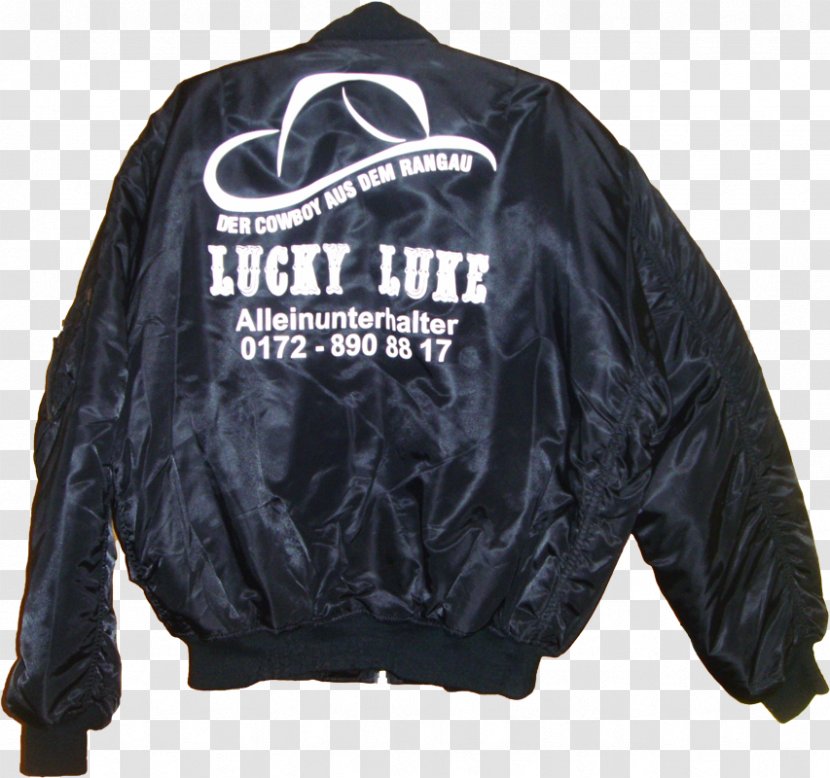 Leather Jacket Lucky Luke Cowboy Fürth - LUCKY LUKE Transparent PNG