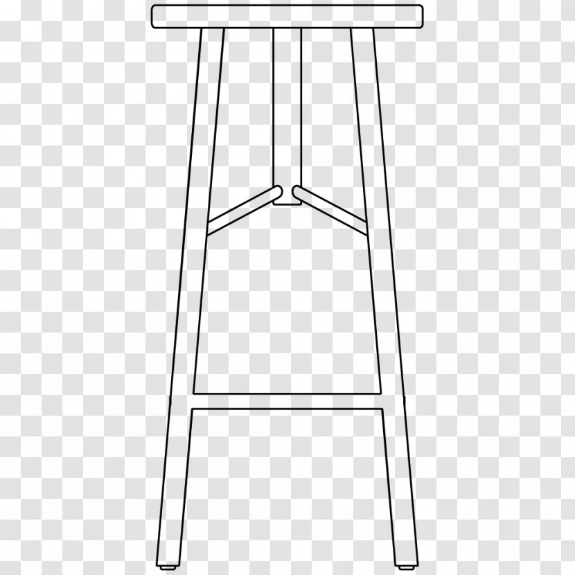 Bar Stool Furniture Chair - End Table - Design Transparent PNG