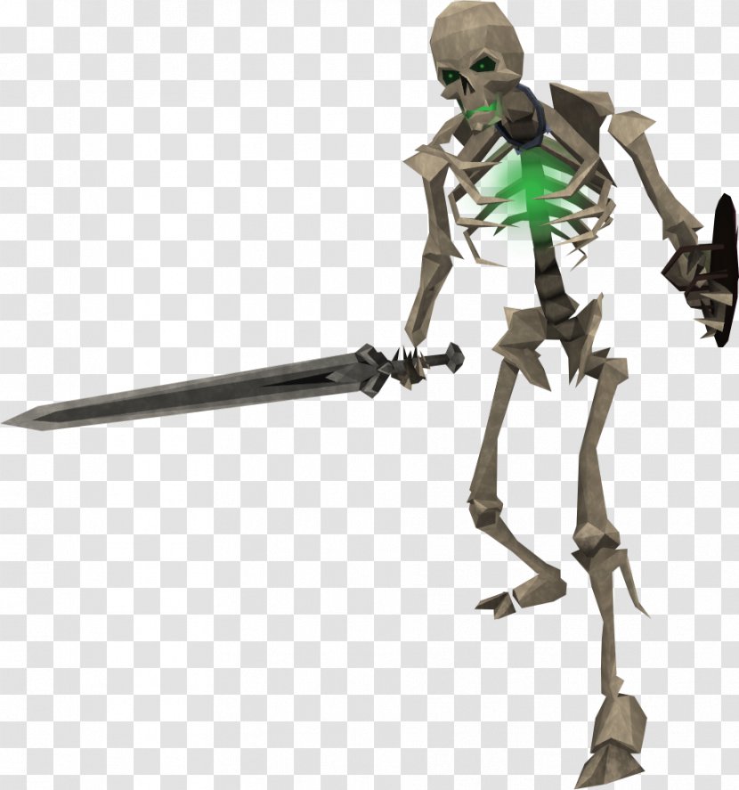 RuneScape Skeleton Bone - Screenshot Transparent PNG