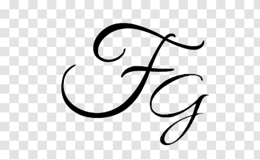 Cursive Letter Case Alphabet F - Word Transparent PNG