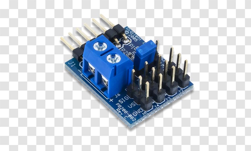 Pmod Interface Sensor Microcontroller Electronics Printed Circuit Board - Inputoutput - Robot Transparent PNG