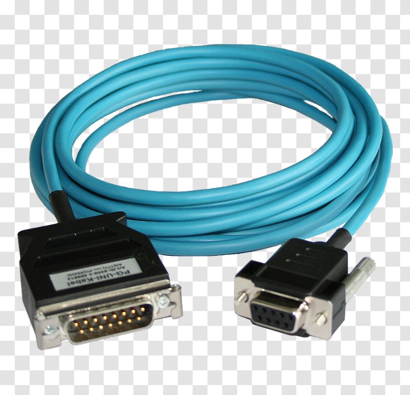 Serial Cable Electrical Simatic S5 PLC Connector Port - Ieee 1394 - Pannel Transparent PNG
