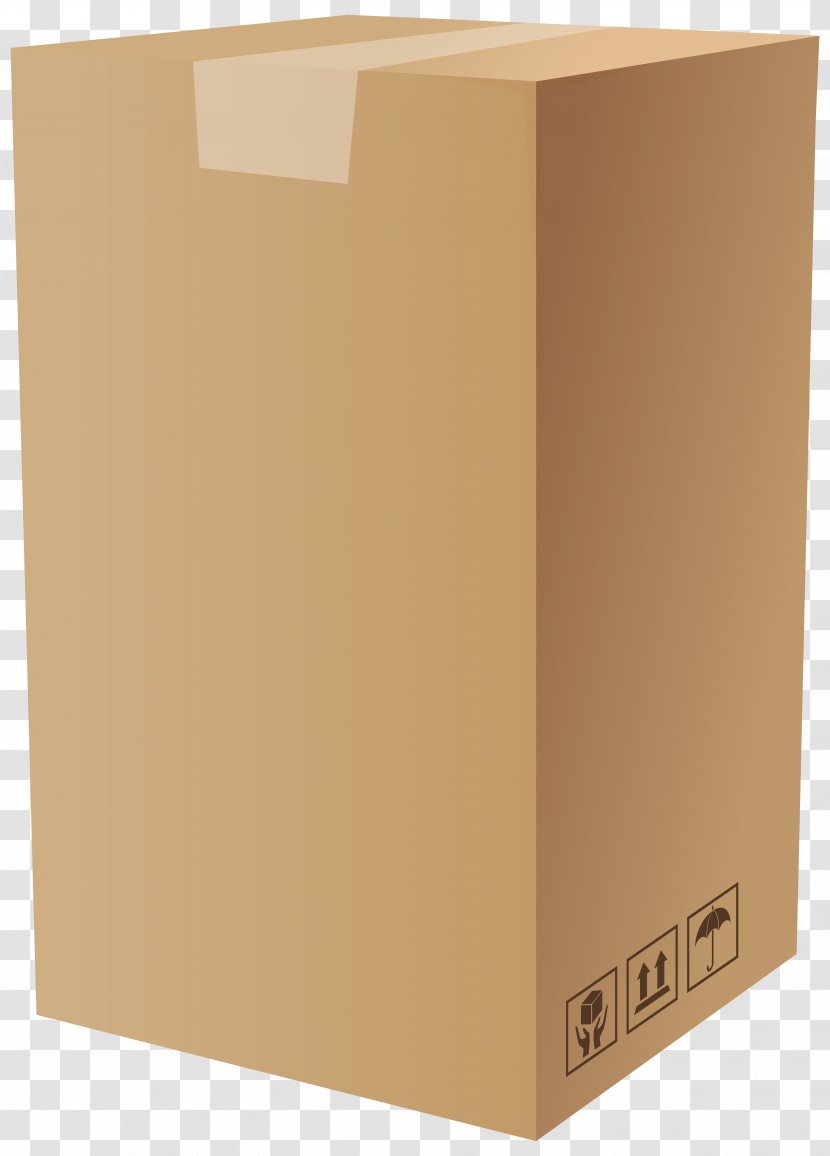 Paper Cardboard Box Carton - Courier Transparent PNG