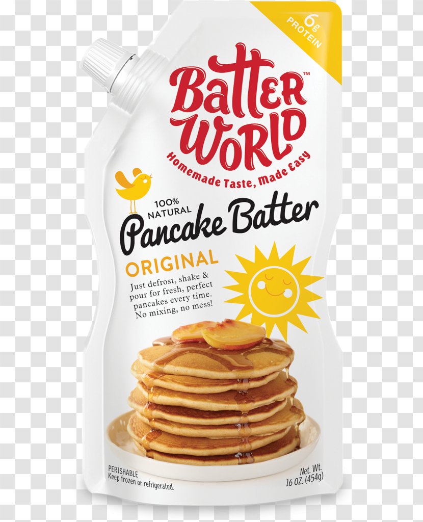 Pancake Batter Buttermilk Junk Food Cream - Vegetarian Cuisine - Tasting Transparent PNG