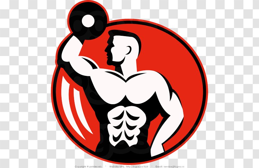Bodybuilding Vector Graphics Fitness Centre Clip Art Logo - Cartoon Transparent PNG