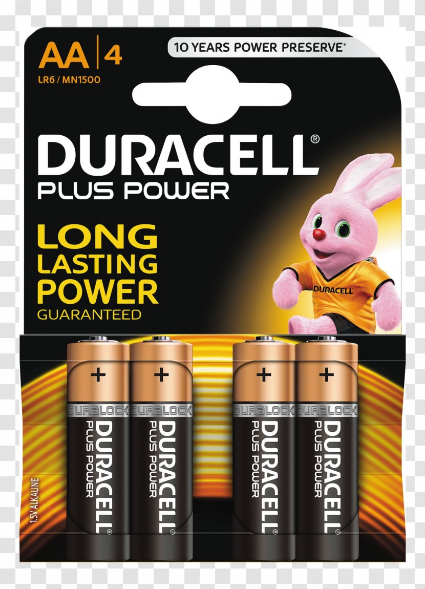AAA Battery Duracell Alkaline Electric - Aa Transparent PNG