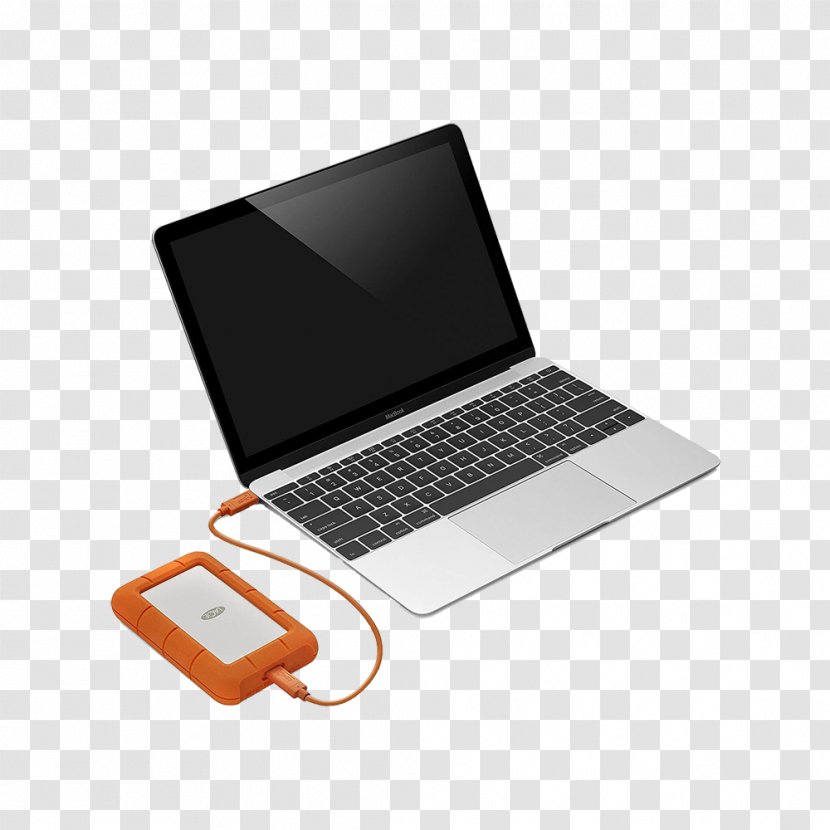Laptop LaCie Rugged USB-C External Hard Drive USB 3.1 Gen1 1.00 2 Years Warranty Drives - Thunderbolt Transparent PNG