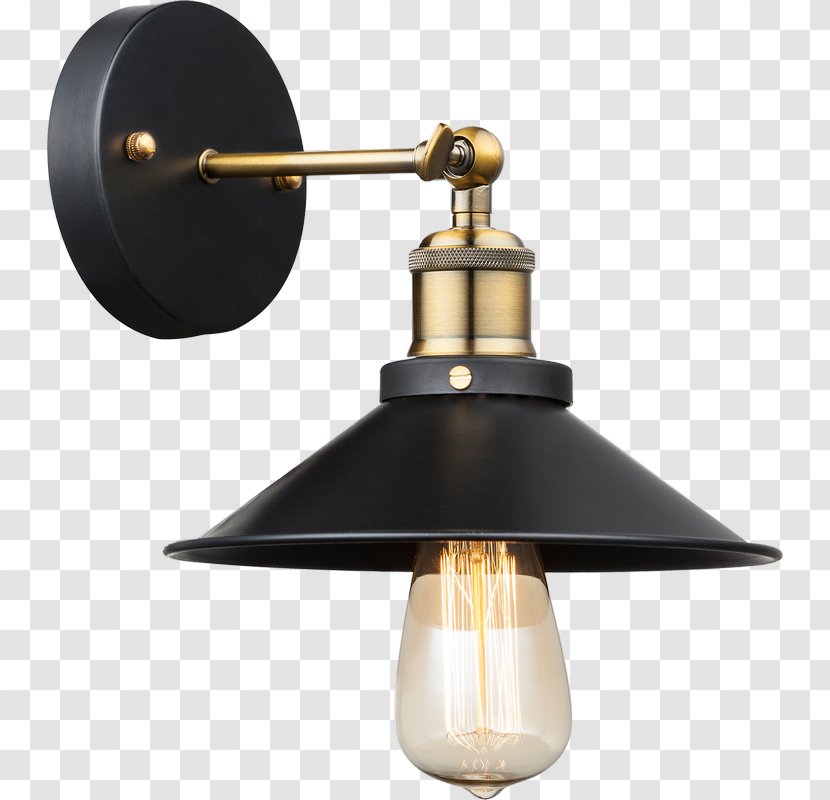 Light Bulb Cartoon - Shade Ceiling Fixture Transparent PNG