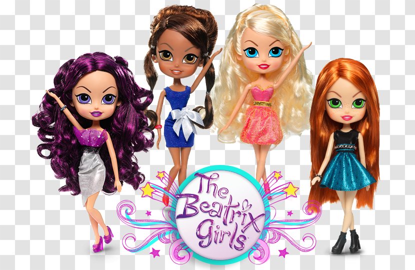 Barbie The Beatrix Girls Doll Enchantimals DC Super Hero - Watercolor Transparent PNG