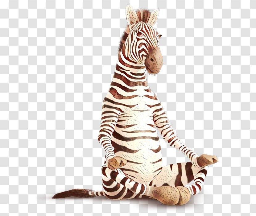 Zebra Cartoon - Stuffed Toy Transparent PNG