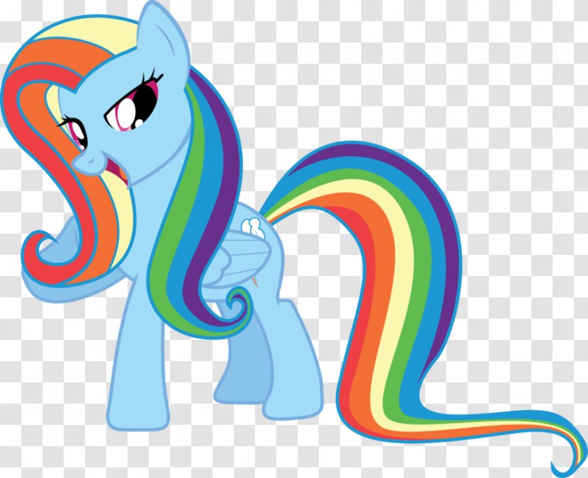 Pony Rainbow Dash Pinkie Pie Fluttershy Twilight Sparkle - Hair Transparent PNG