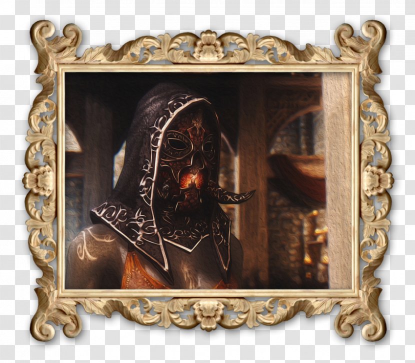 The Elder Scrolls V: Skyrim III: Morrowind Dragon Mod Mask - Brass - Cleric Nest M Transparent PNG