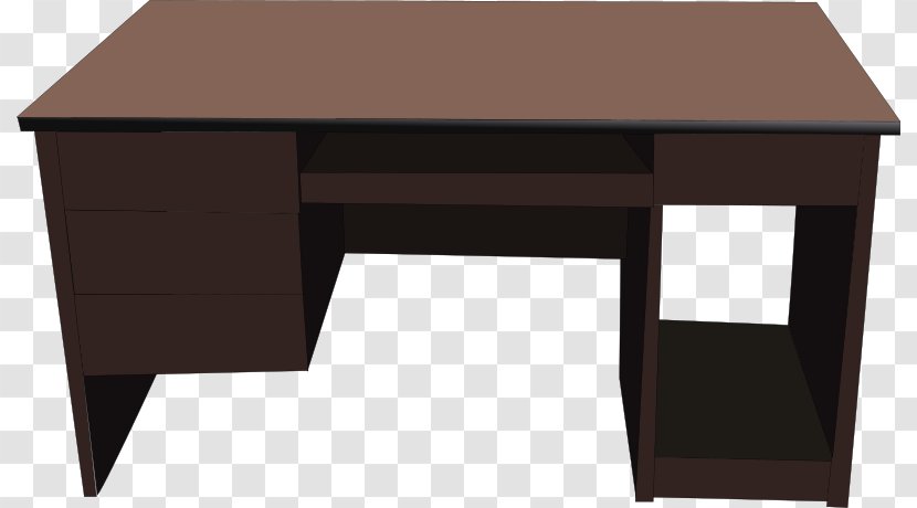 Table Computer Desk Office - Coffee Transparent PNG