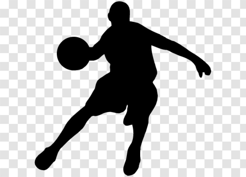 Basketball Player Sport Athlete Clip Art - Black Transparent PNG