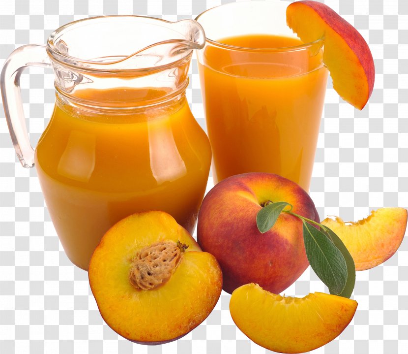 Juice Nectar Bellini Cider Peach - Fruit - Image Transparent PNG