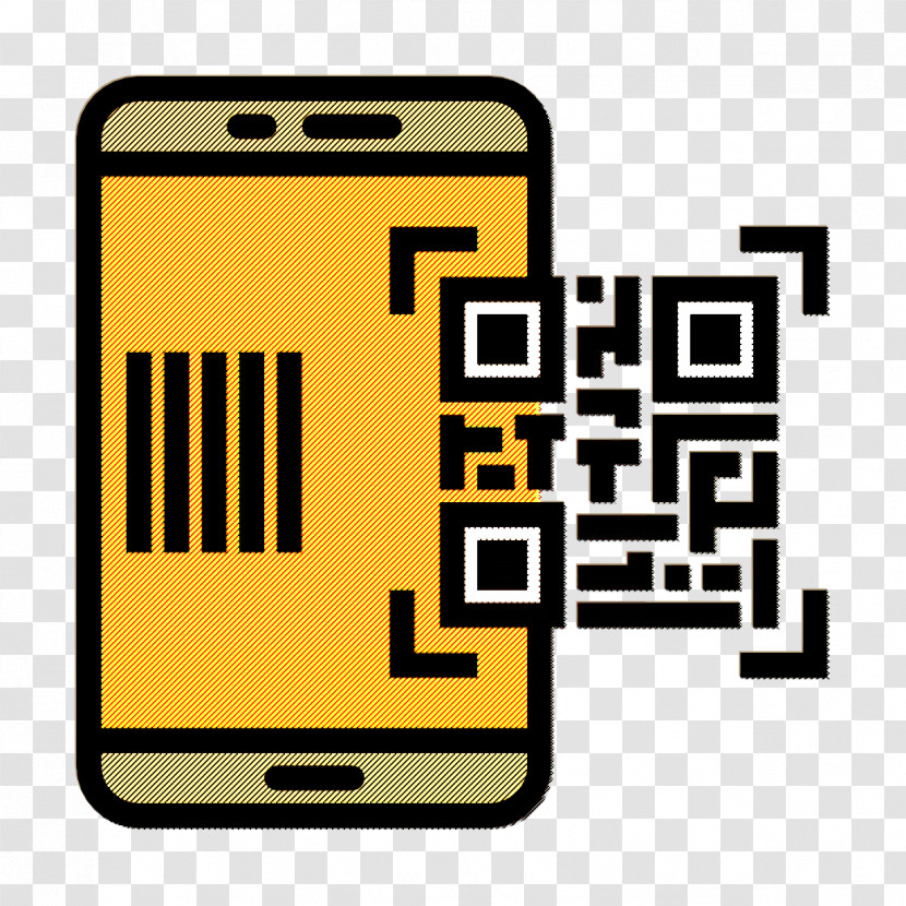 Qr Code Icon Scan Icon E-commerce Icon Transparent PNG