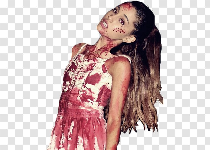 Ariana Grande Victorious Halloween Costume Cat Valentine - Heart Transparent PNG