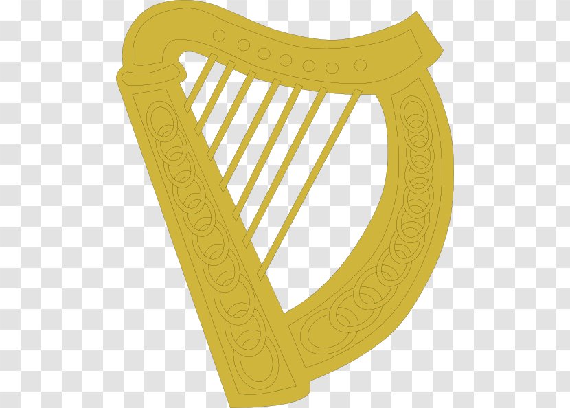 Clip Art Celtic Harp Symbol Image - Violin - Dfg Transparent PNG