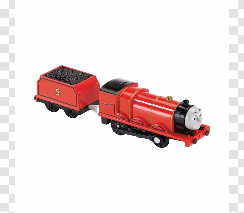 James The Red Engine Thomas Train Fisher-Price Locomotive Transparent PNG