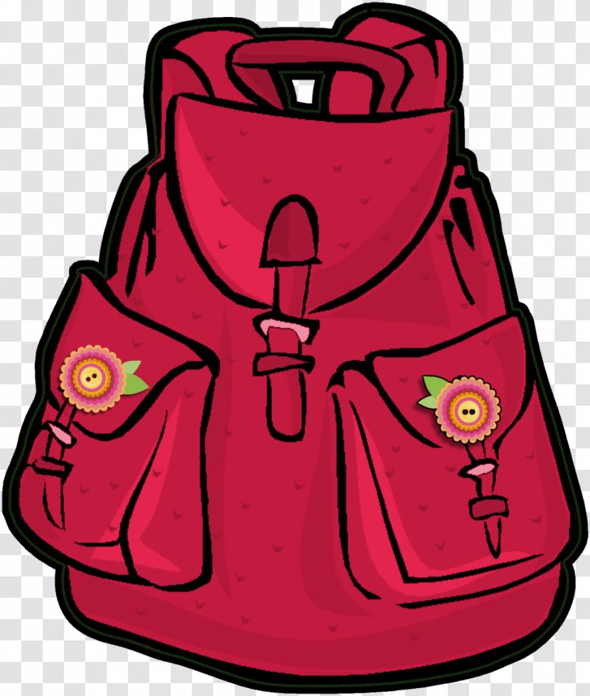 Backpack Bag - Magenta Transparent PNG