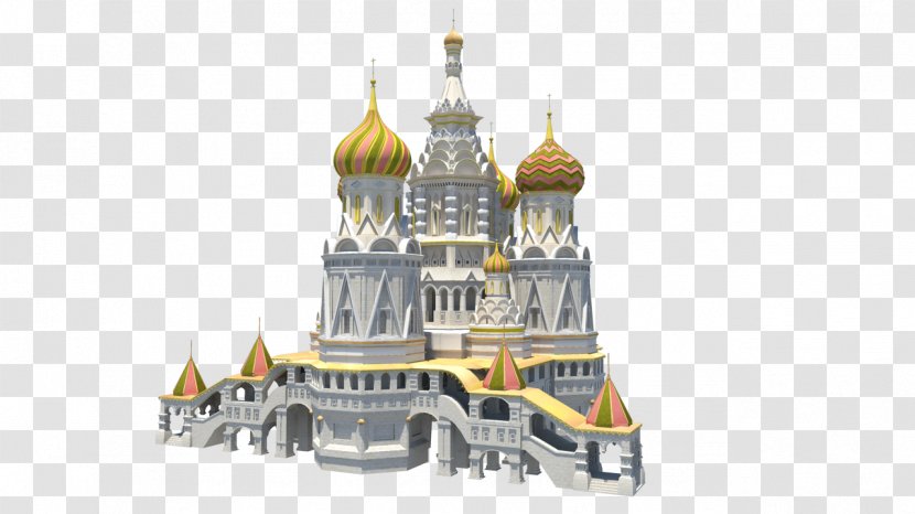 Saint Basil's Cathedral Place Of Worship Middle Ages Medieval Architecture - Spire Transparent PNG