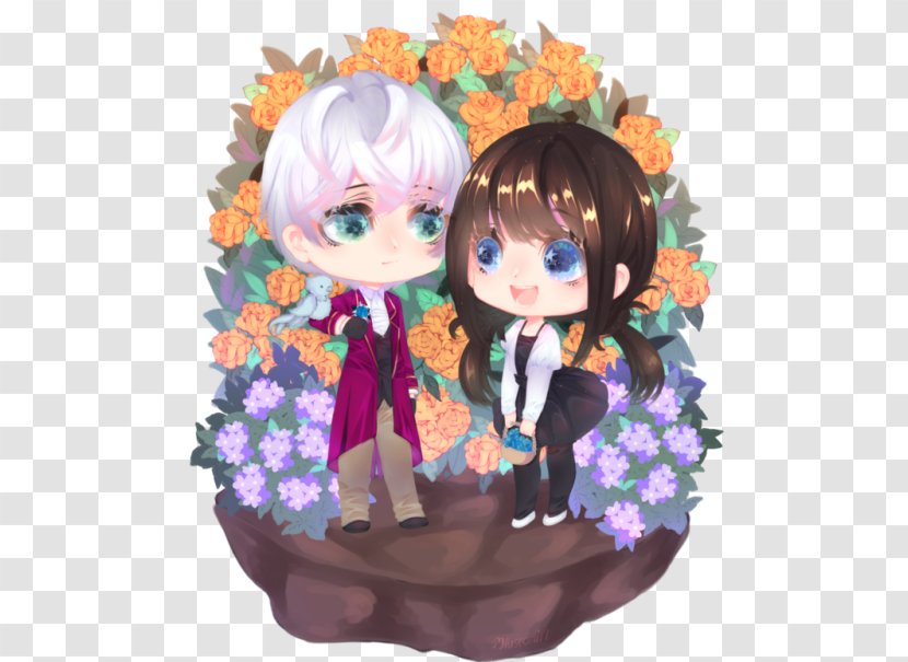 Fan Art Mystic Messenger Medibang Inc. - Heart - Geralt Of Rivia Funko Transparent PNG