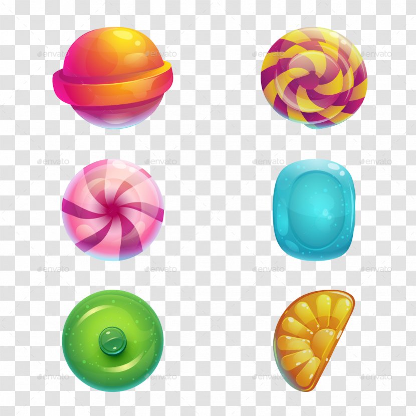 Lollipop Gummi Candy Game - Graphical User Interface - Sweets Transparent PNG