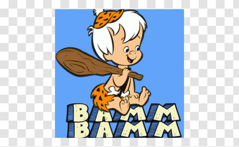 Bamm-Bamm Rubble Pebbles Flinstone Wilma Flintstone Barney Betty - Artwork - Bammbamm Transparent PNG