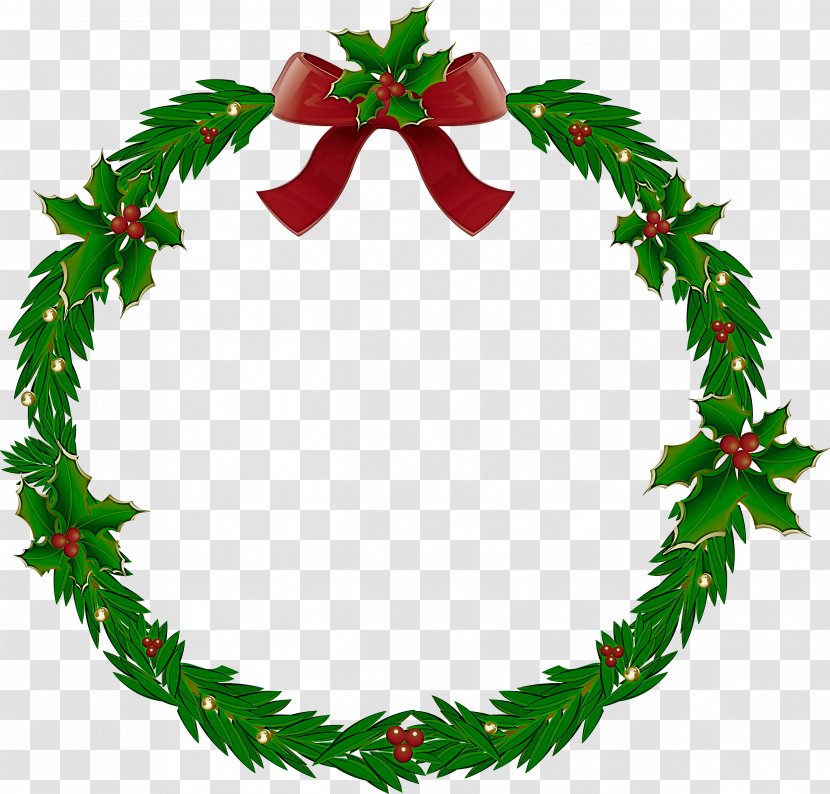 Christmas Decoration - Holly - Pine Family Oregon Transparent PNG