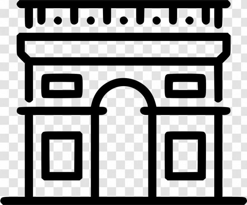 Arc De Triomphe Illustration - Paris - Arch Icon Transparent PNG