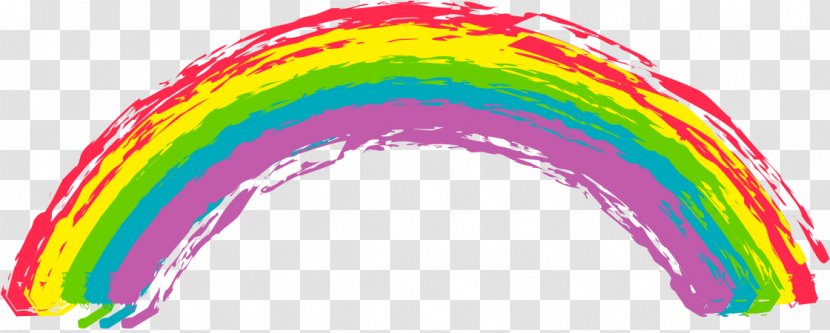Rainbow - Drawing - Pink Transparent PNG