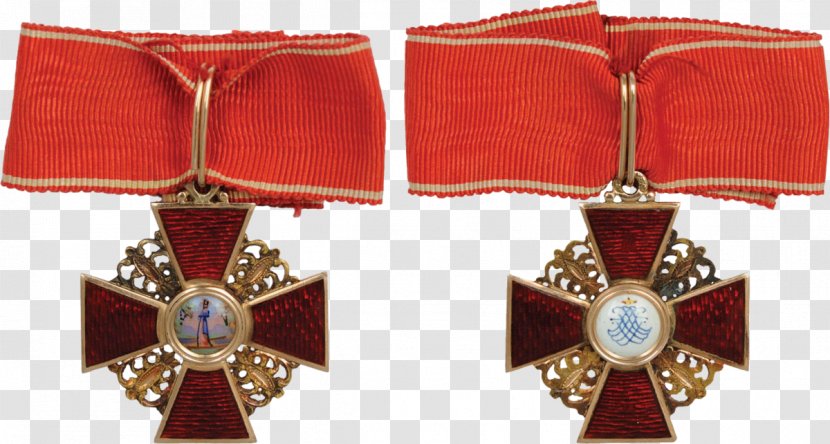 Medal Order Of Saint Anna Russia Mannerheim Cross - Symbol Transparent PNG