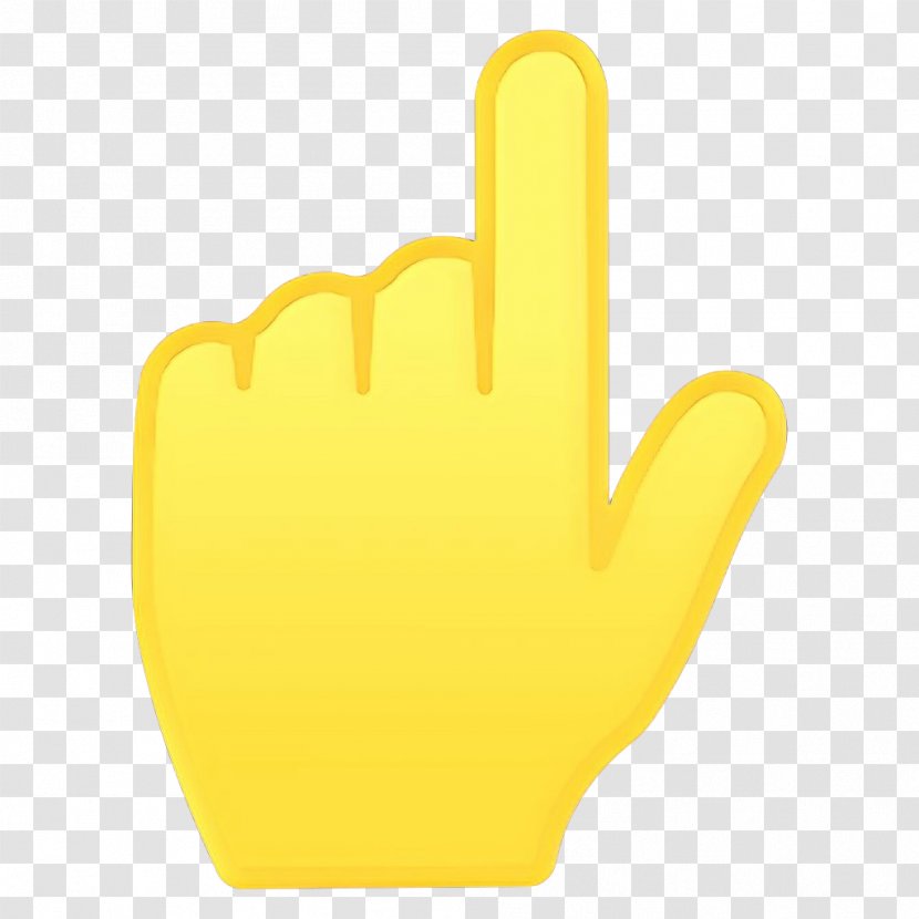 Thumb Yellow - Finger - Gesture Hand Transparent PNG