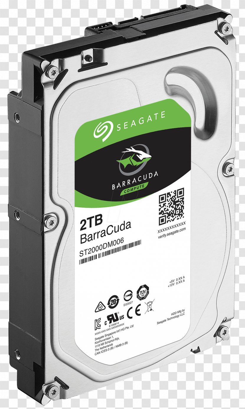Hard Drives Seagate Barracuda Technology Serial ATA Data Storage - Ata - Disk Transparent PNG