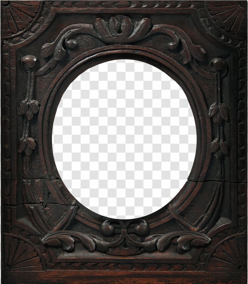 Picture Frame Mirror Film - Pattern Transparent PNG