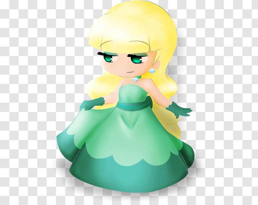 Cartoon Green Figurine Character - Kind Of Blue Transparent PNG