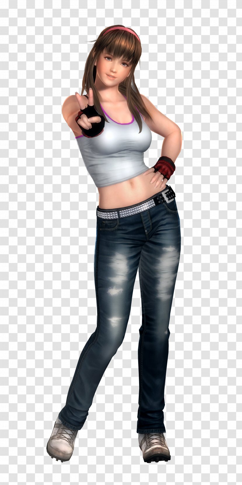 Dead Or Alive 5 3 Alive: Dimensions 4 - Flower - Jeans Transparent PNG