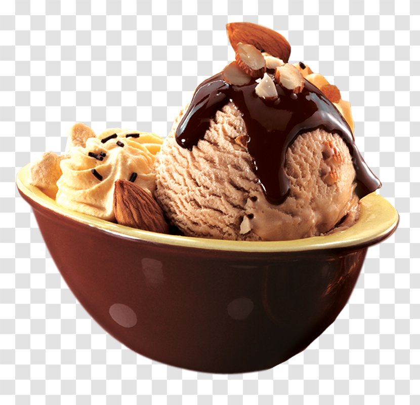 Sundae Chocolate Ice Cream Baskin-Robbins Brownie - Caramel - Nutty Professor Transparent PNG