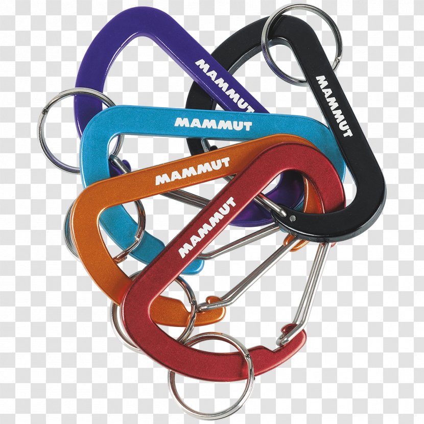 Mammoth Carabiner Key Chains Climbing Mammut Sports Group - Pocketknife - Trekking Transparent PNG