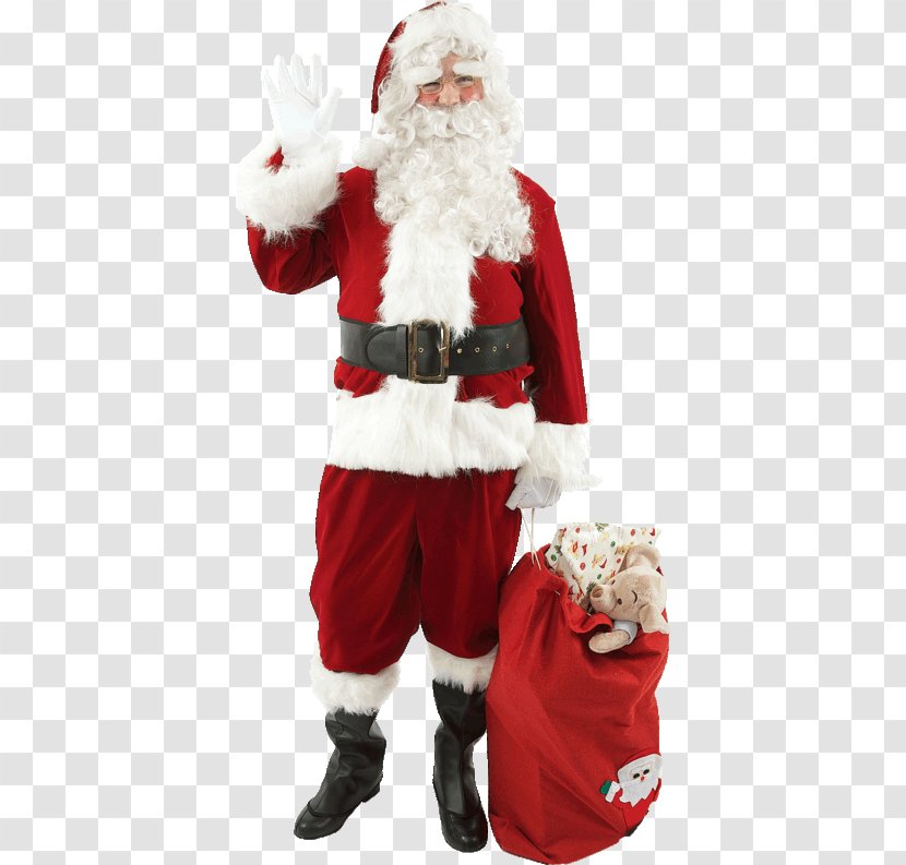 Santa Claus Costume Suit Christmas Transparent PNG