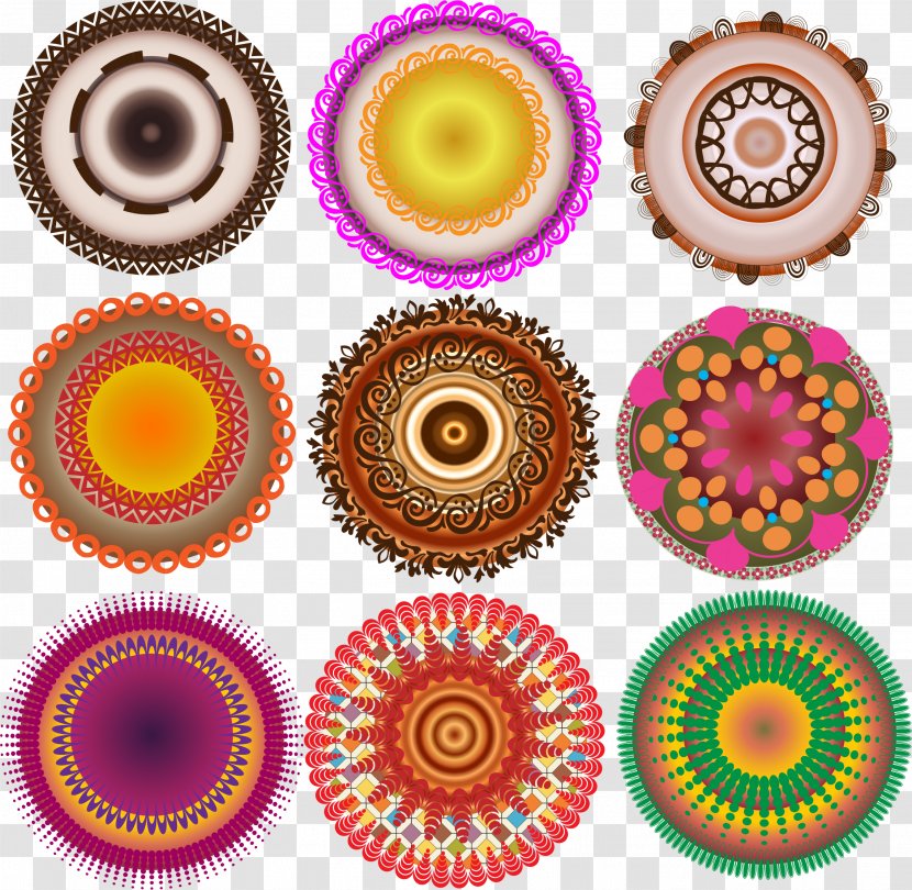 Decorative Arts Circle Clip Art - Circles Transparent PNG