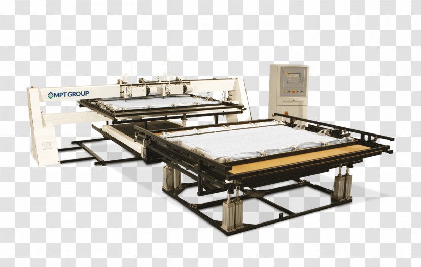 Machine Quilting Mattress Bed Frame - Tuft Needle Transparent PNG