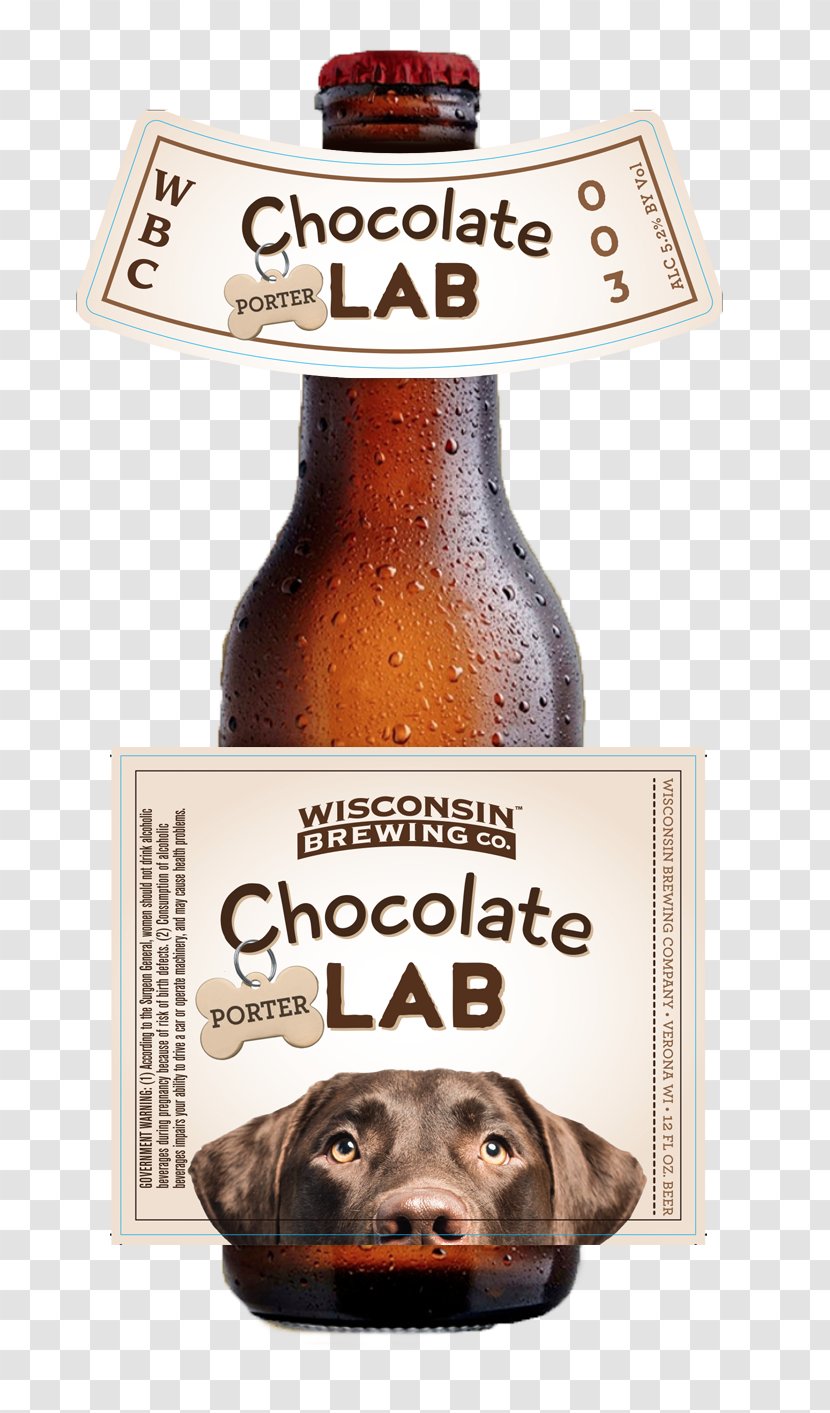 Liqueur Beer Bottle Glass Lager - Chocolate Lab Transparent PNG