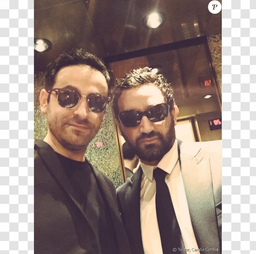 Camille Combal Cyril Hanouna It's Only TV Derrick Radio Personality - Selfie Transparent PNG