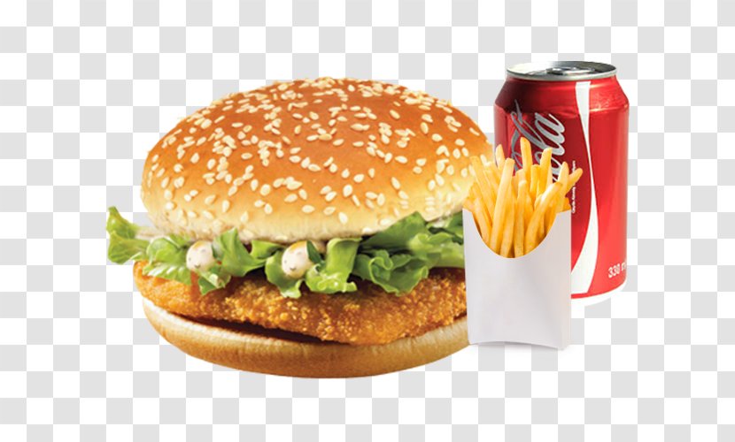 Fast Food Hamburger Cheeseburger McDonald's Big Mac Pizza - Salmon Burger Transparent PNG